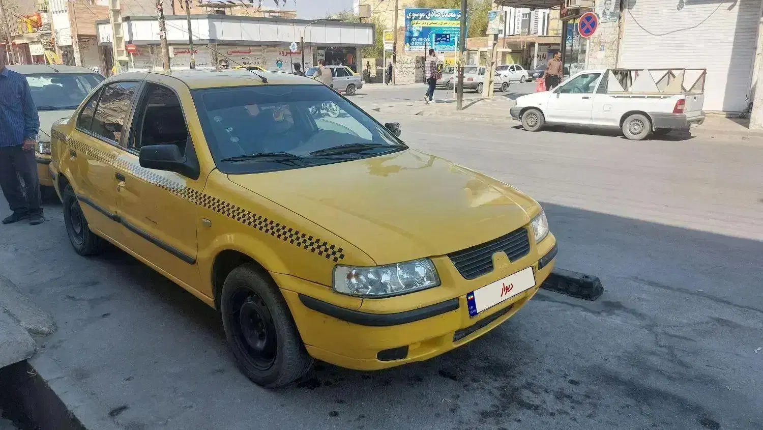 تاکسی سمند درون شهری  خط چهارراه، بلوار رزمندگان|خودرو سواری و وانت|رامهرمز, |دیوار