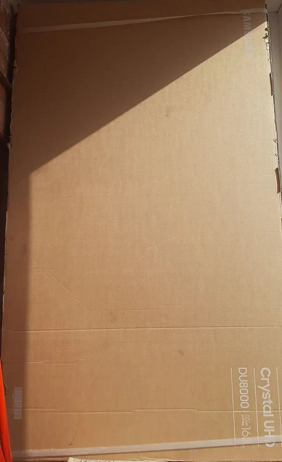 کارتن تلویزیون ۶۵ سامسونگ|تلویزیون و پروژکتور|تبریز, |دیوار