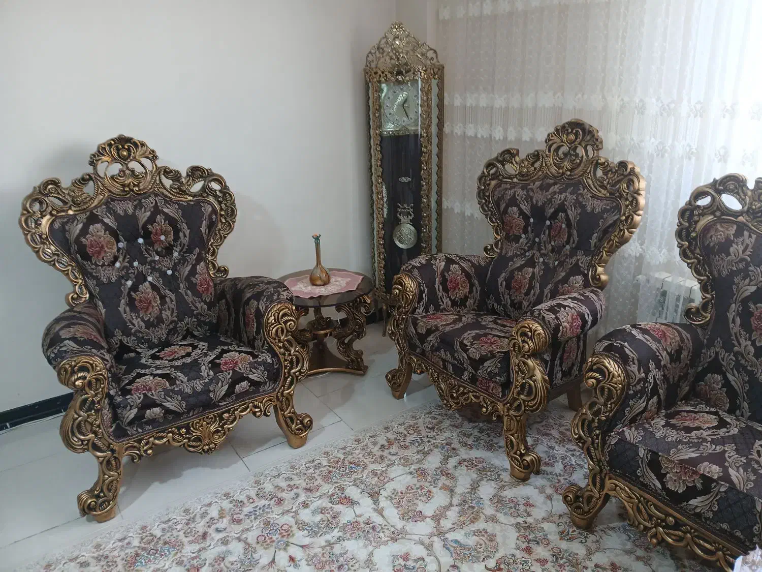 مبل سلطنتی کلاسیک|مبلمان خانگی و میز عسلی|پردیس, فاز ۸|دیوار