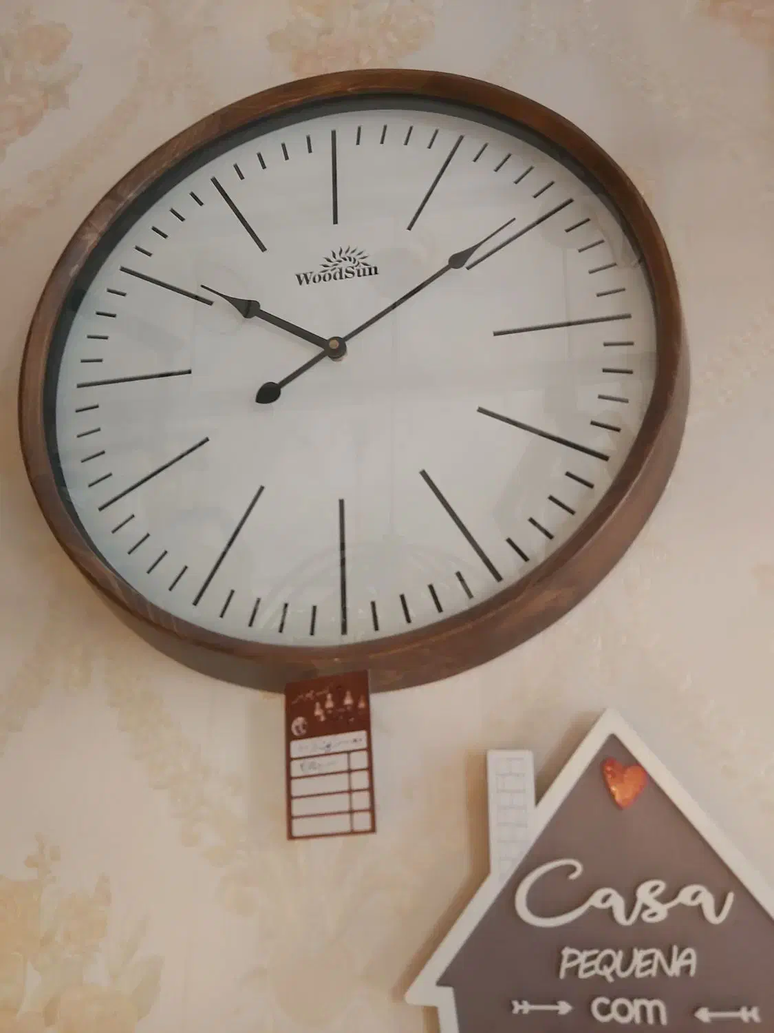 ساعت مدرن فلز رنگ کوره‌ای قطر۶۰|ساعت دیواری و تزئینی|اصفهان, مصلی|دیوار