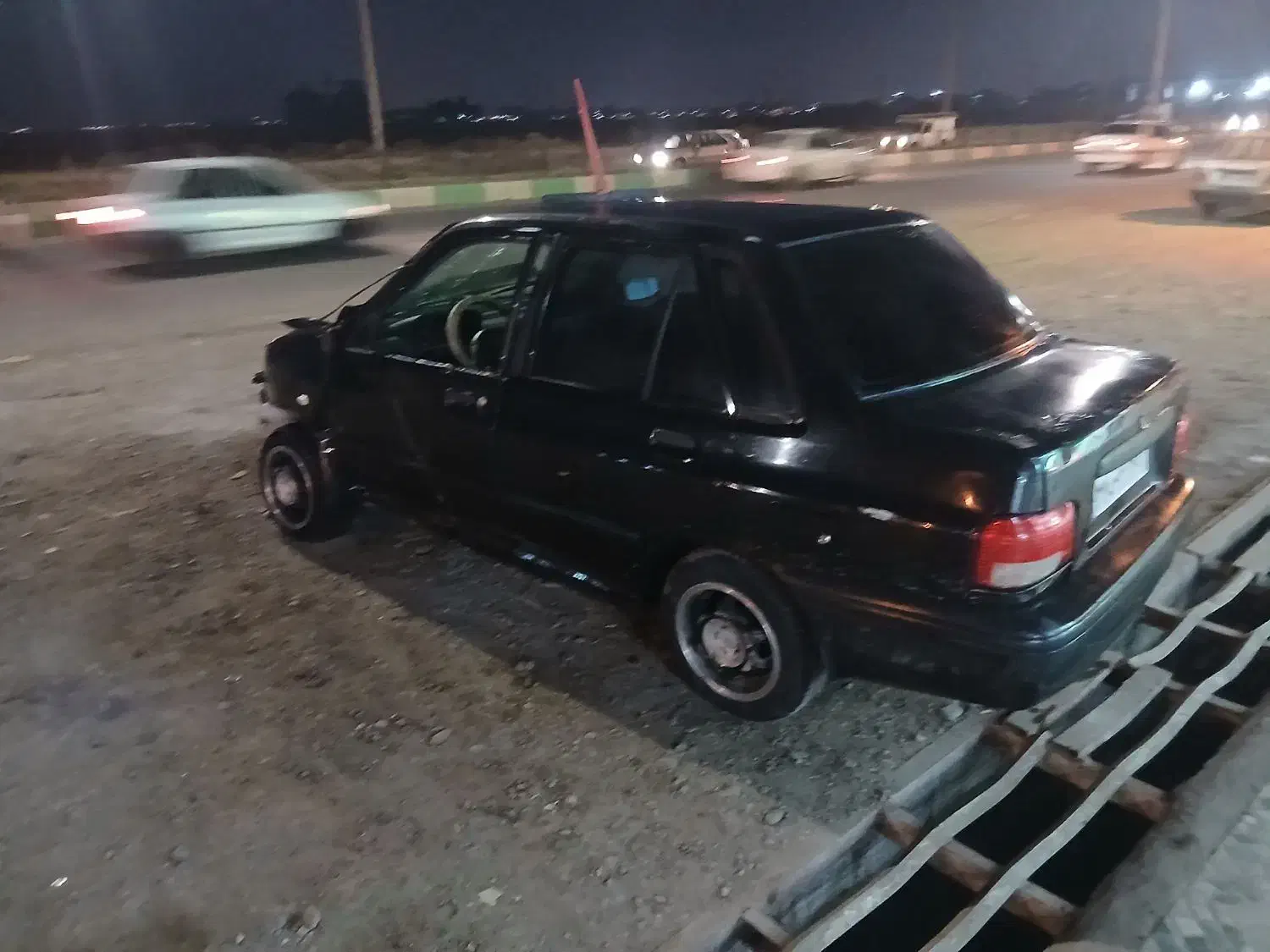 پراید مدل86 دوگانه سوز تصادفی|خودرو سواری و وانت|پارسآباد, |دیوار