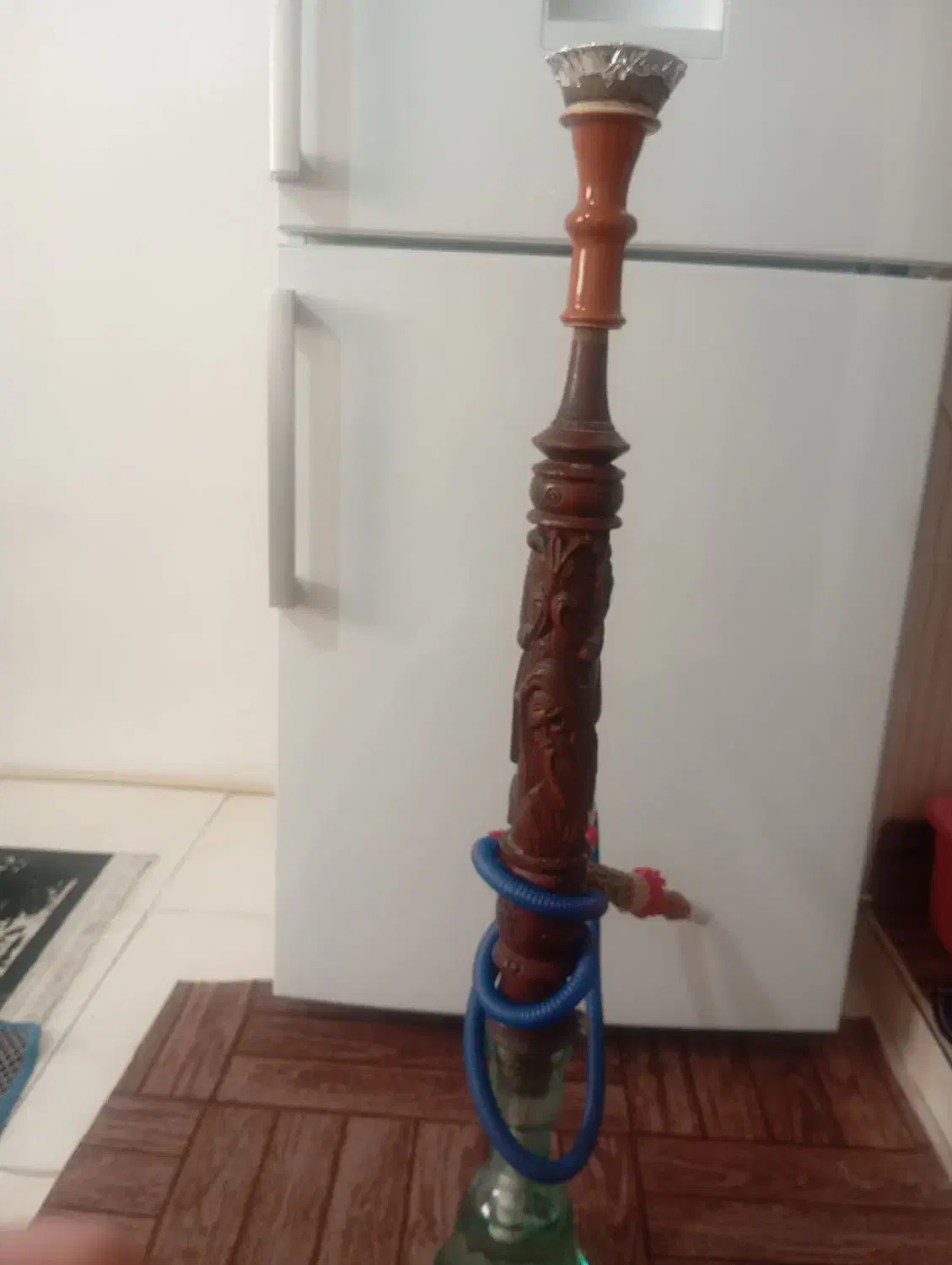 قلیان چوبی چار ساله|کلکسیون و سرگرمی|قرچک, باقرآباد|دیوار