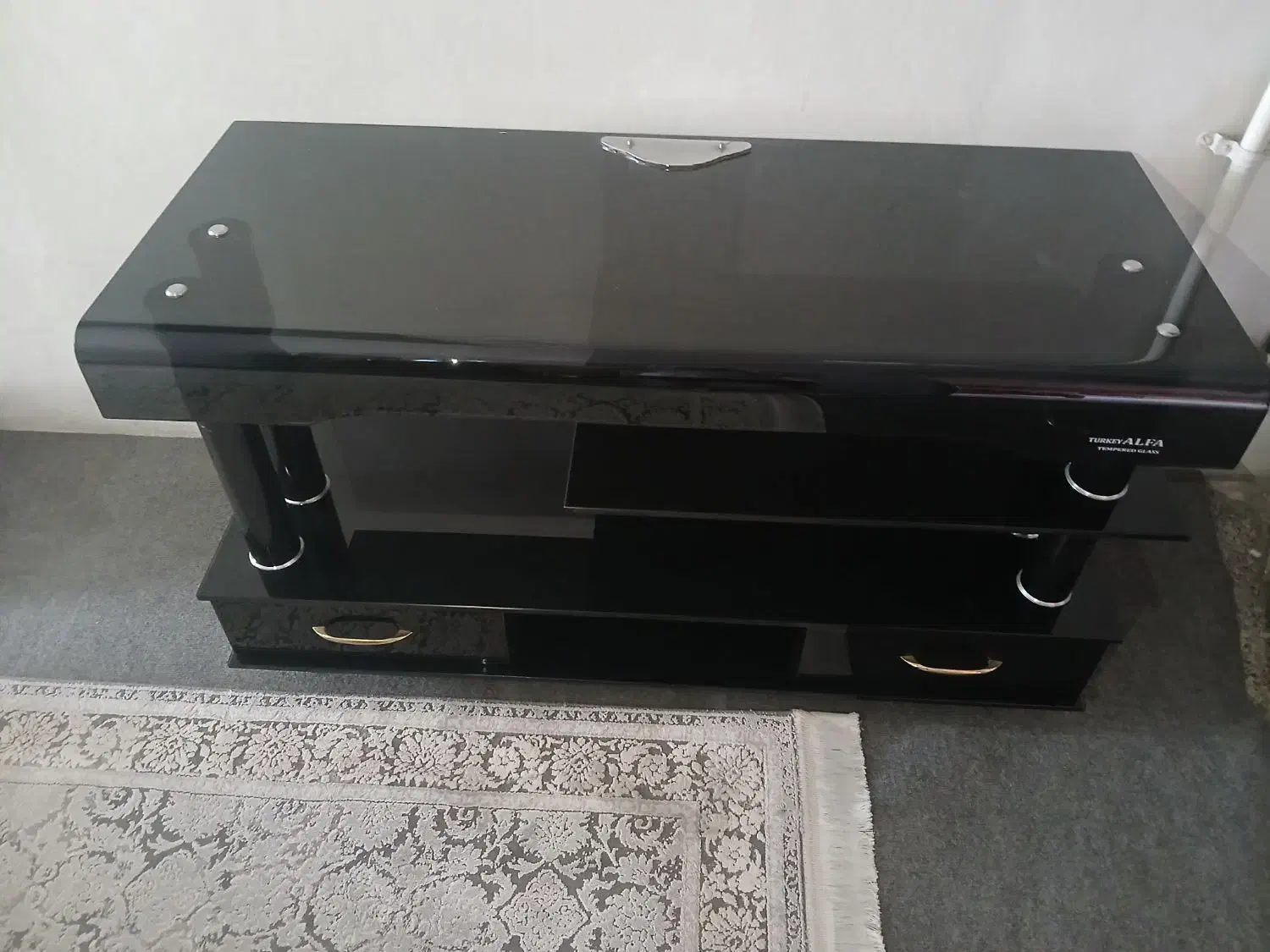 میز تلویزیون شیشه ای آلفا|میز تلویزیون|تنکابن, |دیوار