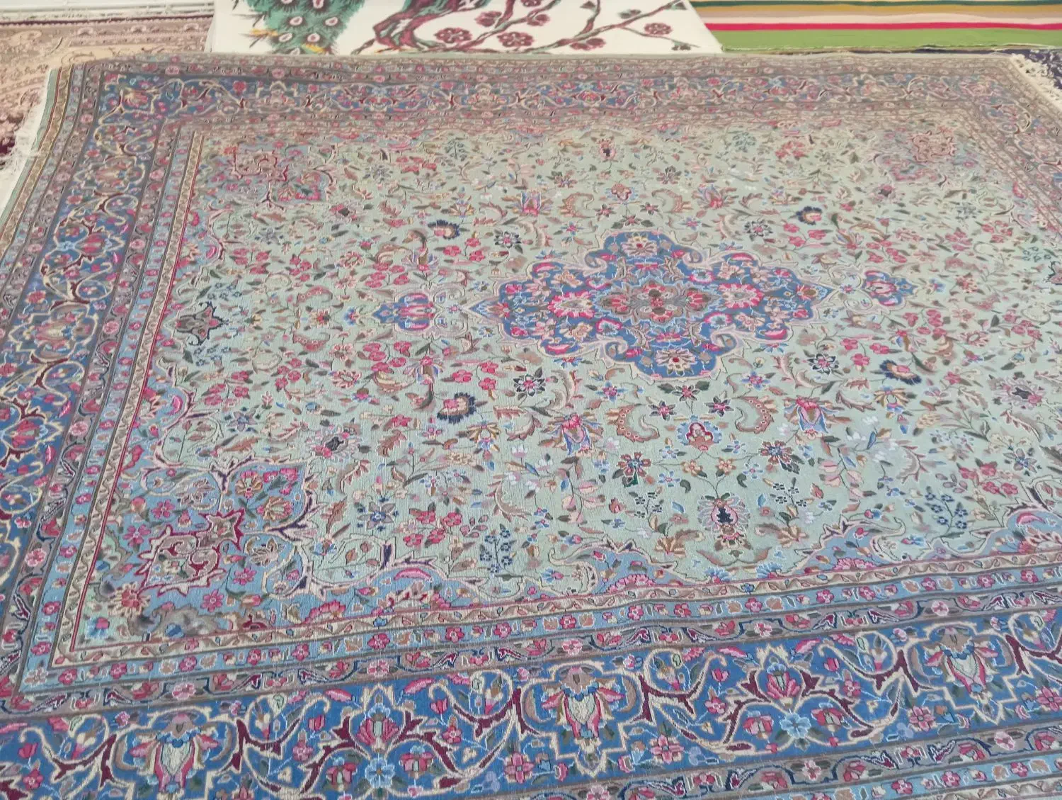 قالی12متری|فرش|گلباف, |دیوار