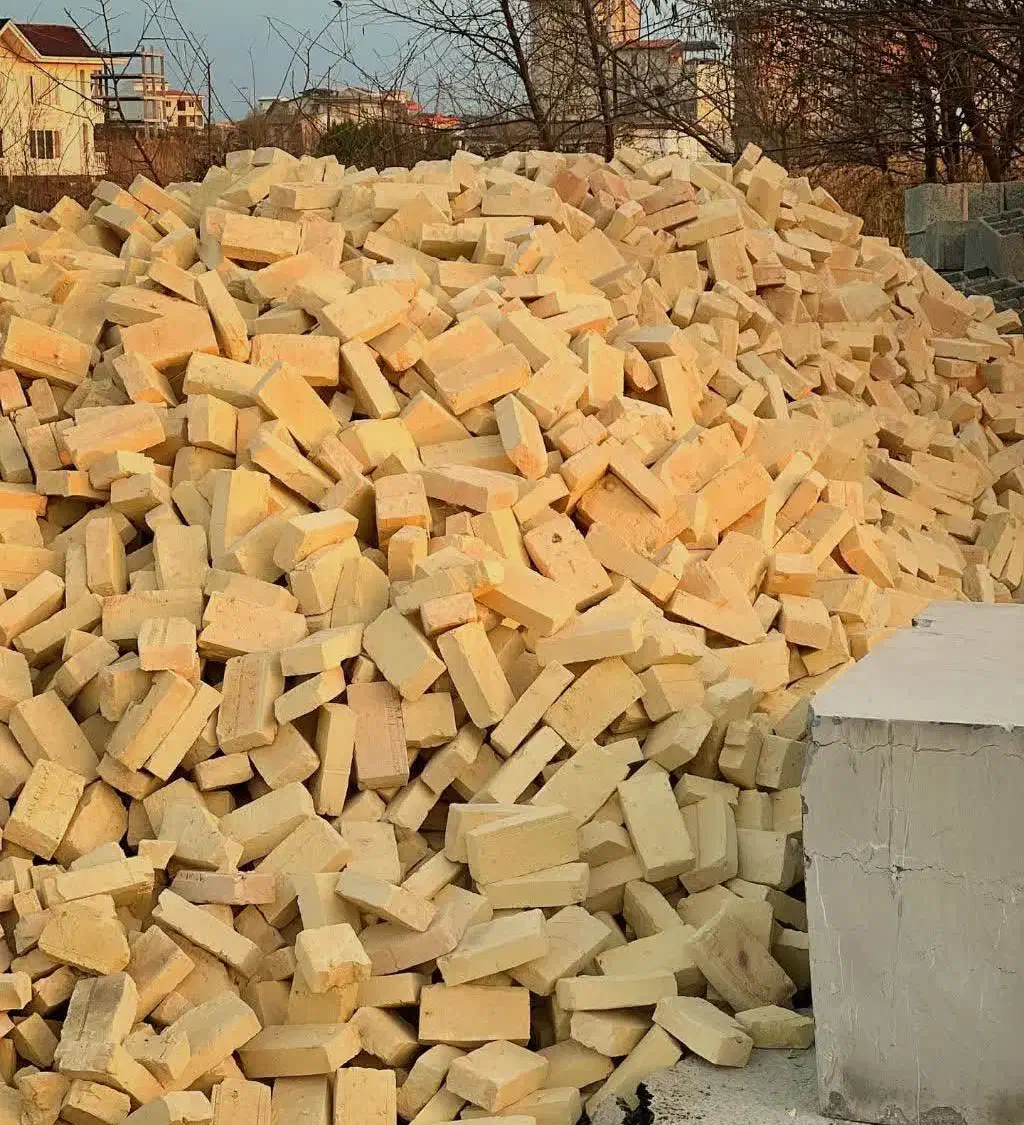 اجرگری زرد*آجرگره ای قرمز*اجرفشاری*اجرپرسی*هوفمان|مصالح و تجهیزات ساختمان|نرماشیر, |دیوار