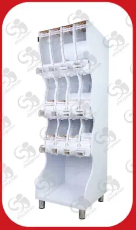 تولید کننده استند مکانیزه آجیل حبوبات قفسه مغازه|فروشگاه و مغازه|کرمانشاه, |دیوار