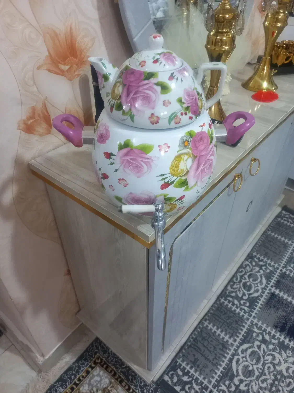 کتری سماوری|قوری، کتری، قهوهساز دستی|بروجرد, |دیوار