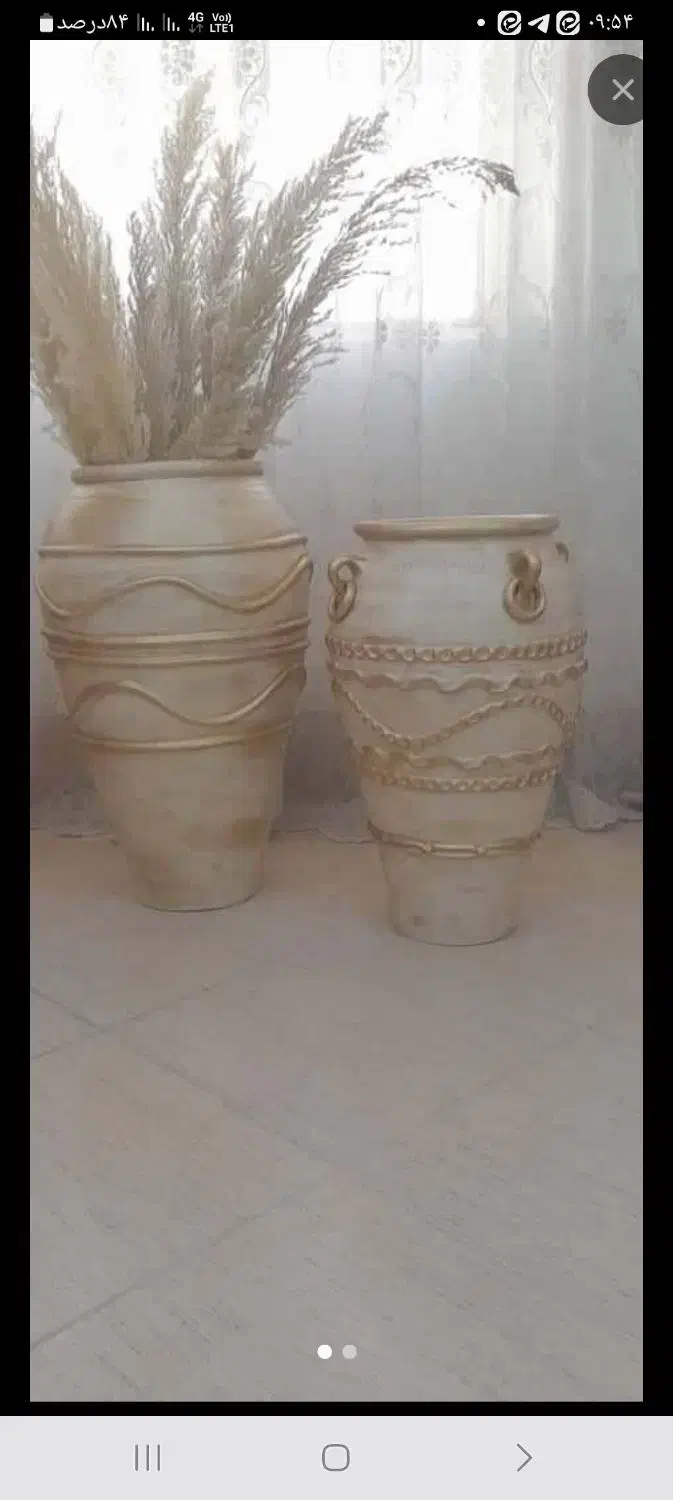 گلدان و کوزه سفالی|صنایع دستی و سایر لوازم تزئینی|قم, شهرک قدس|دیوار