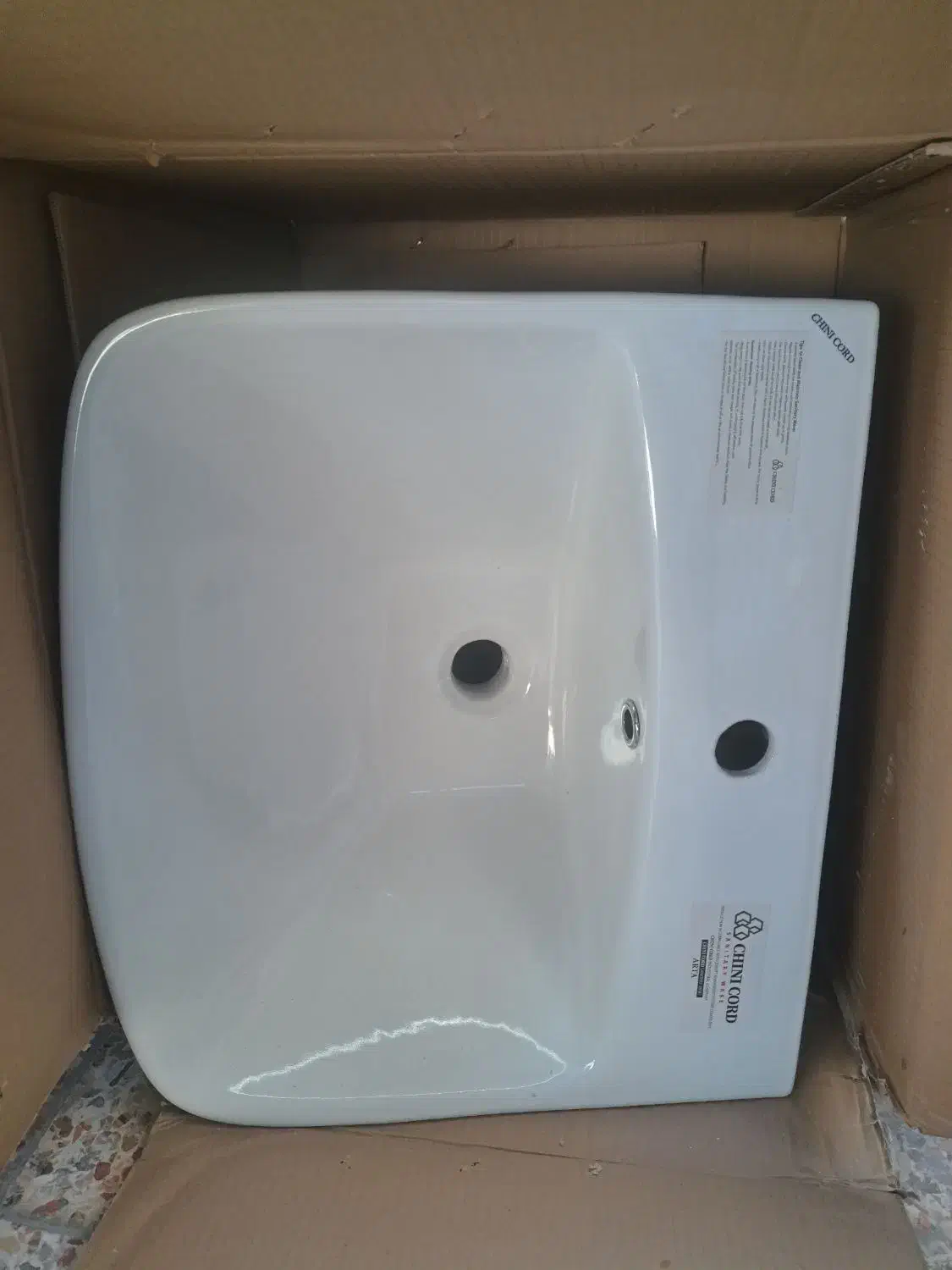 سنگ روشویی کاملا نو همراه با کارتون|لوازم سرویس بهداشتی|اهواز, کوی رمضان|دیوار