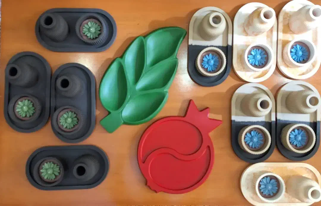 سنگ مصنوعی و شمع|صنایع دستی و سایر لوازم تزئینی|حمیدیا, |دیوار