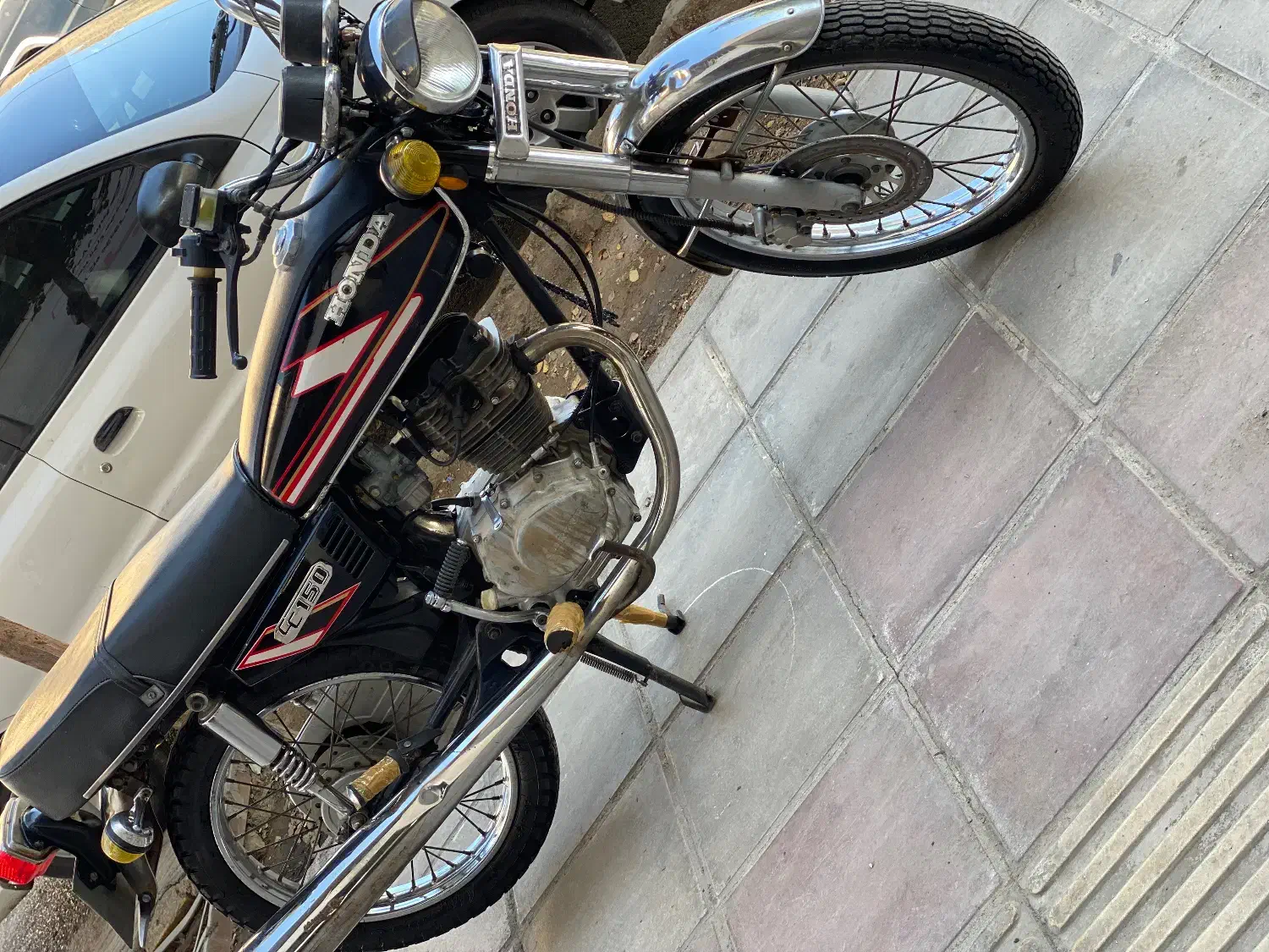 موتور هندا 150شیرکوه سالم ودرحد|موتورسیکلت|یزد, |دیوار