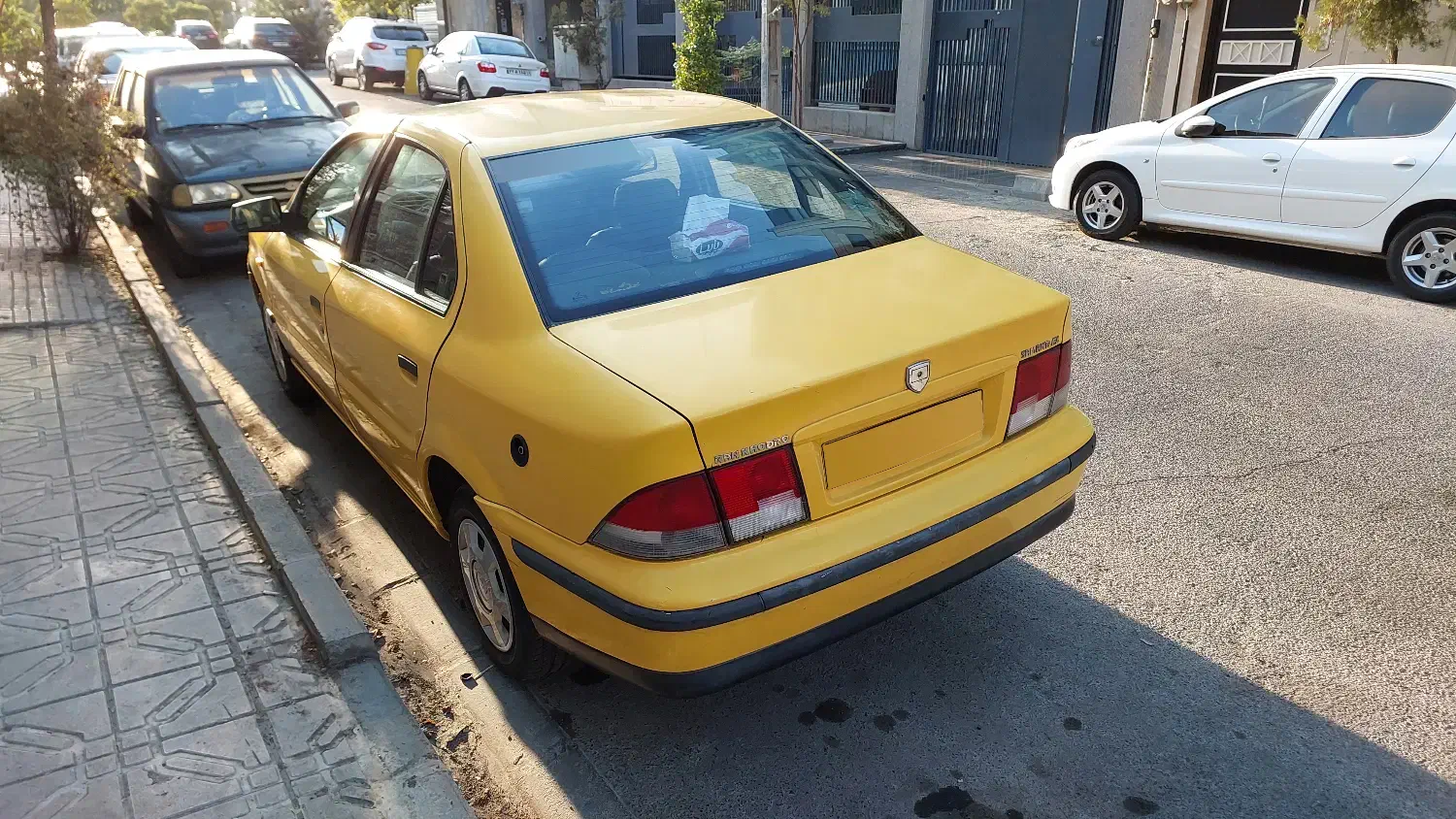 تاکسی سمند برون شهری دوگانه سوز شرکتی مدل ۸۶|خودرو سواری و وانت|تهران, آسمان|دیوار