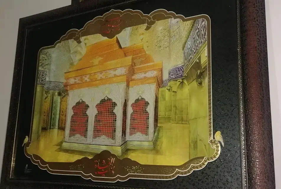 تعدادی قاب عکس مذهبی بزرگ|تابلو، نقاشی، عکس|قم, پردیسان|دیوار