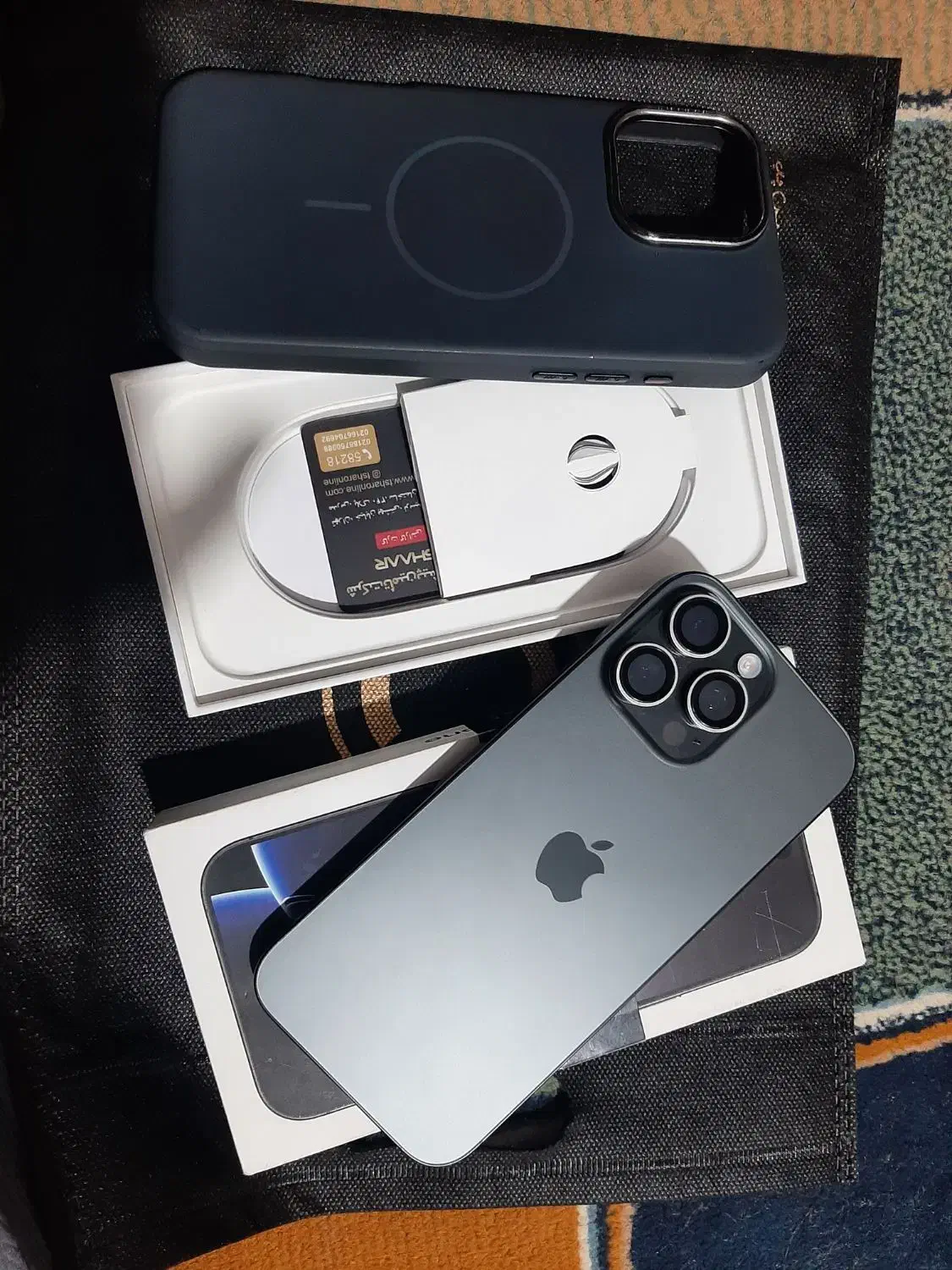 iPhone 16 Pro Max ZAA ظرفیت 256 گیگابایت رم 8|موبایل|دوگنبدان, |دیوار