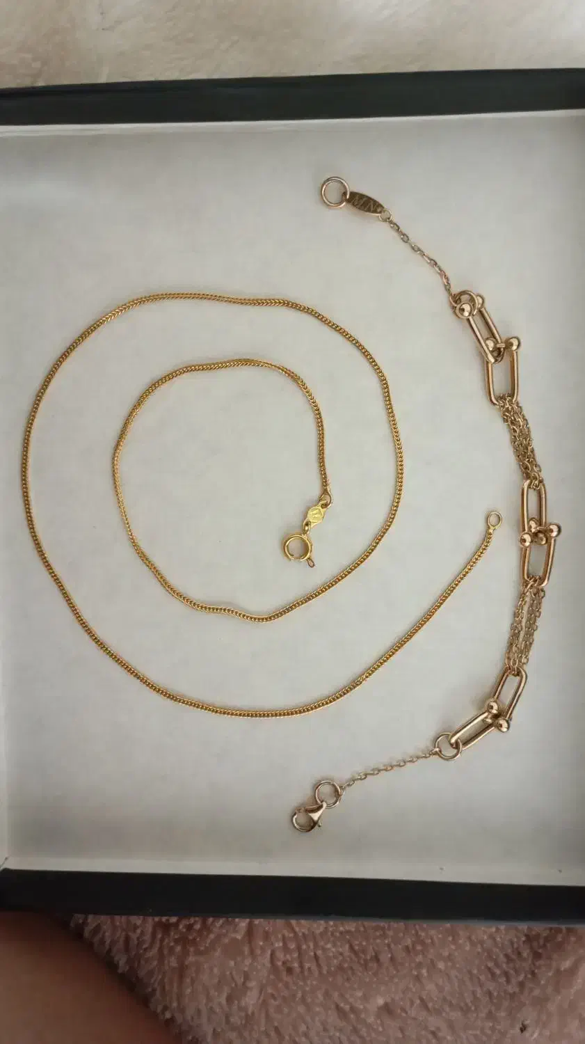 دستبند و زنجیر طلا|جواهرات|همدان, |دیوار