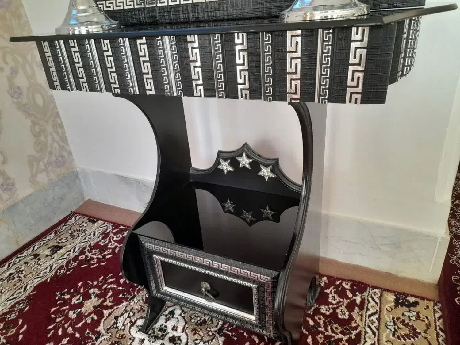 آینه شمعدان|آینه|بروجرد, |دیوار