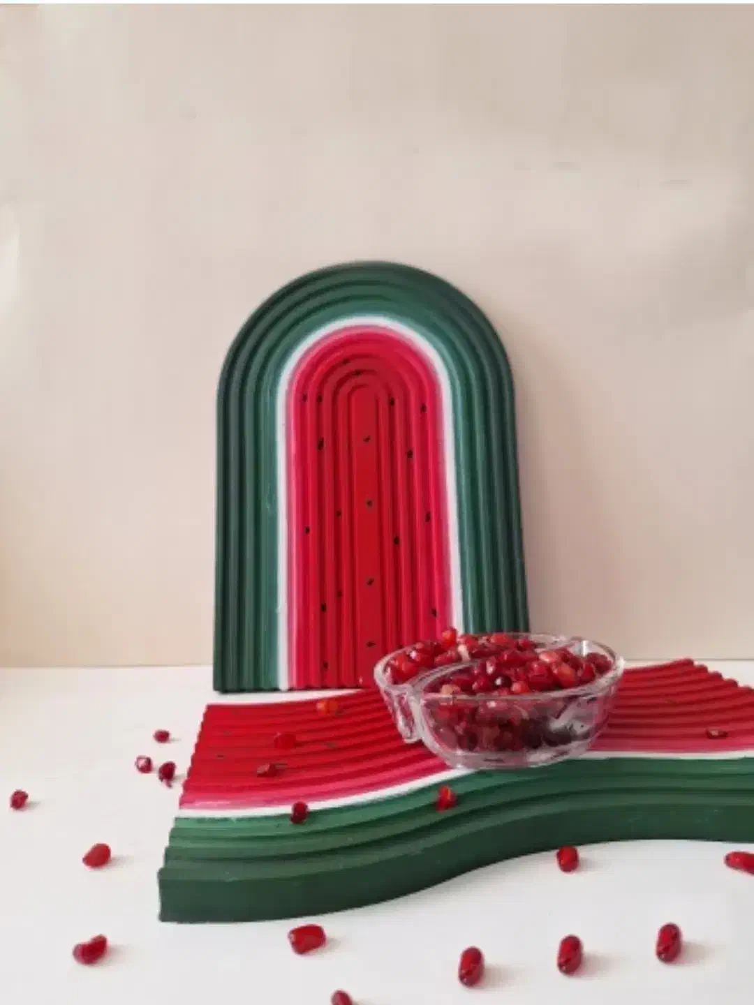 ظرف سنگ مصنوعی  یلدایی|صنایع دستی و سایر لوازم تزئینی|بندر کنگان, |دیوار