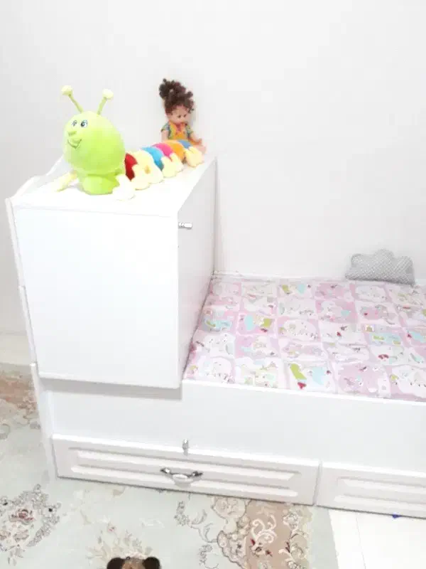 تخت و کمد نوزاد نوجوان|تخت و سرویس خواب|ماهدشت, |دیوار