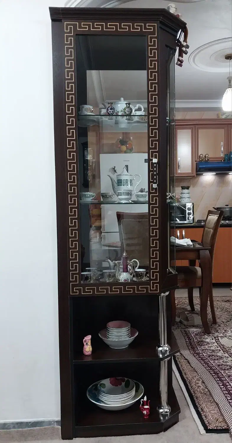 کمد بوفه ویترین|بوفه، ویترین، کنسول|تالش, هشتپر|دیوار