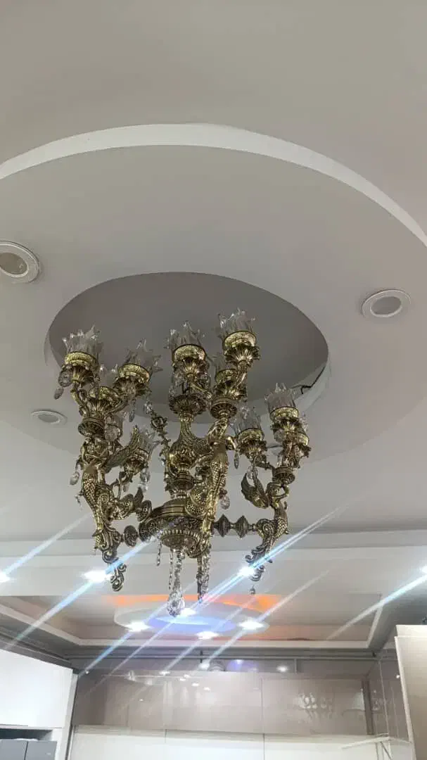 لوستر|لوستر و چراغ آویز|اندیمشک, |دیوار