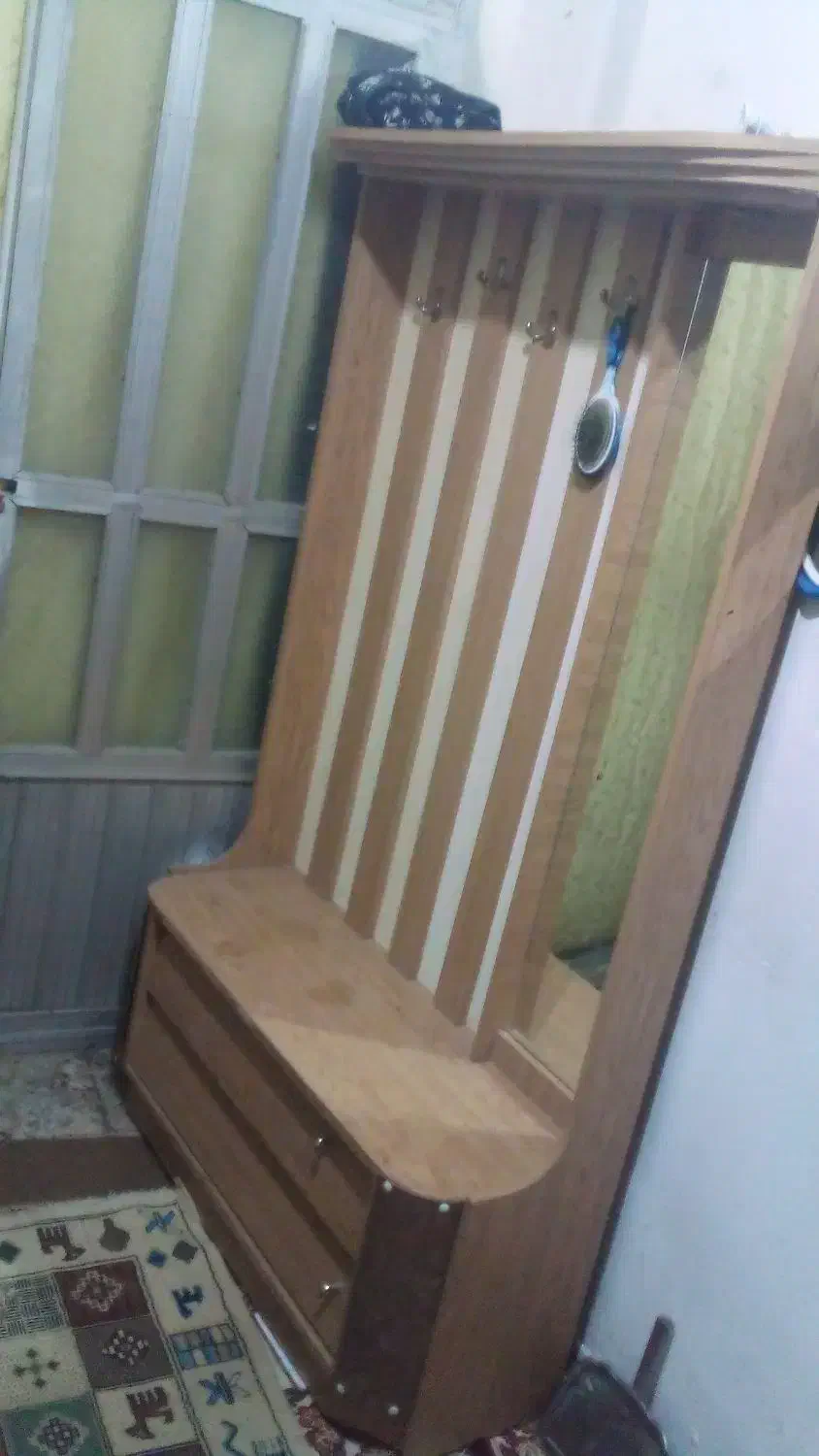 سلام هم جاکفشی وهم جالباسی هستش|جاکفشی، کمد، دراور|قوچان, |دیوار