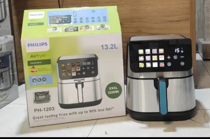 سرخکن بدون روغن فیلیپس کاملا نوپلمپ باز نشده|اجاق گاز و لوازم برقی پخت‌وپز|آمل, |دیوار