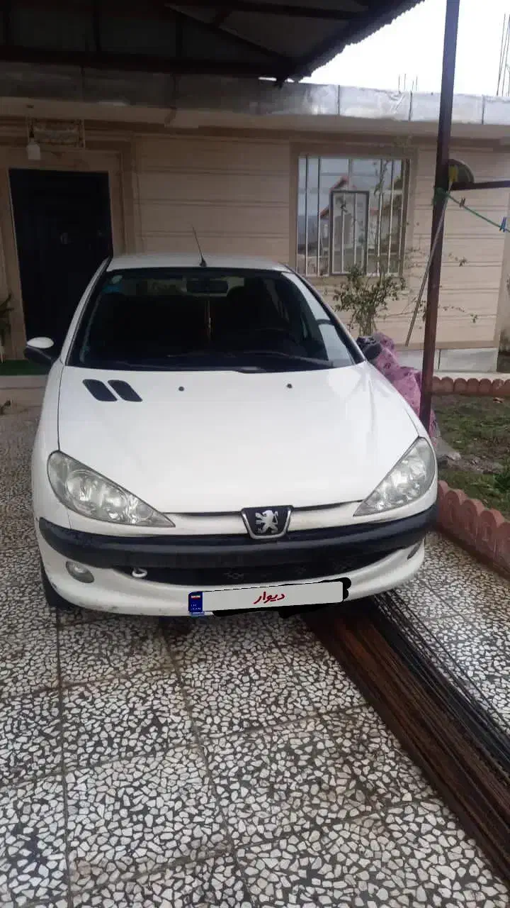 ۲۰۶ SD سفید|خودرو سواری و وانت|تالش, هشتپر|دیوار