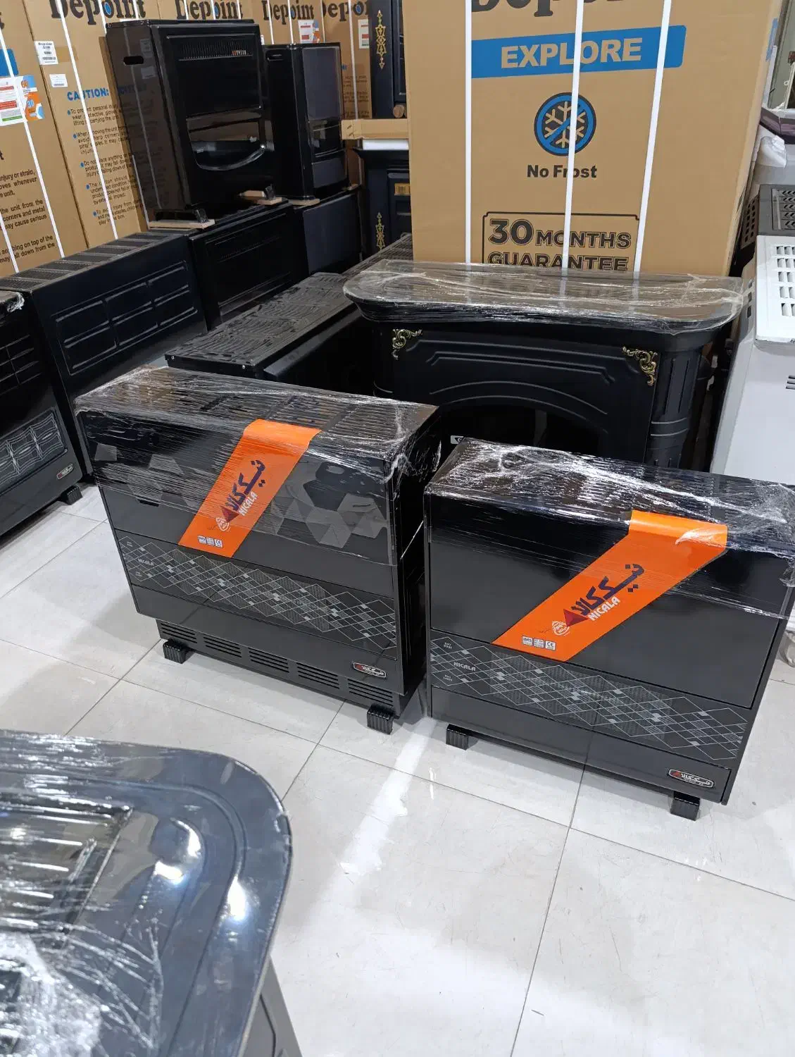 بخاری گازی و برقی|بخاری، هیتر، شومینه|قم, کیوانفر|دیوار