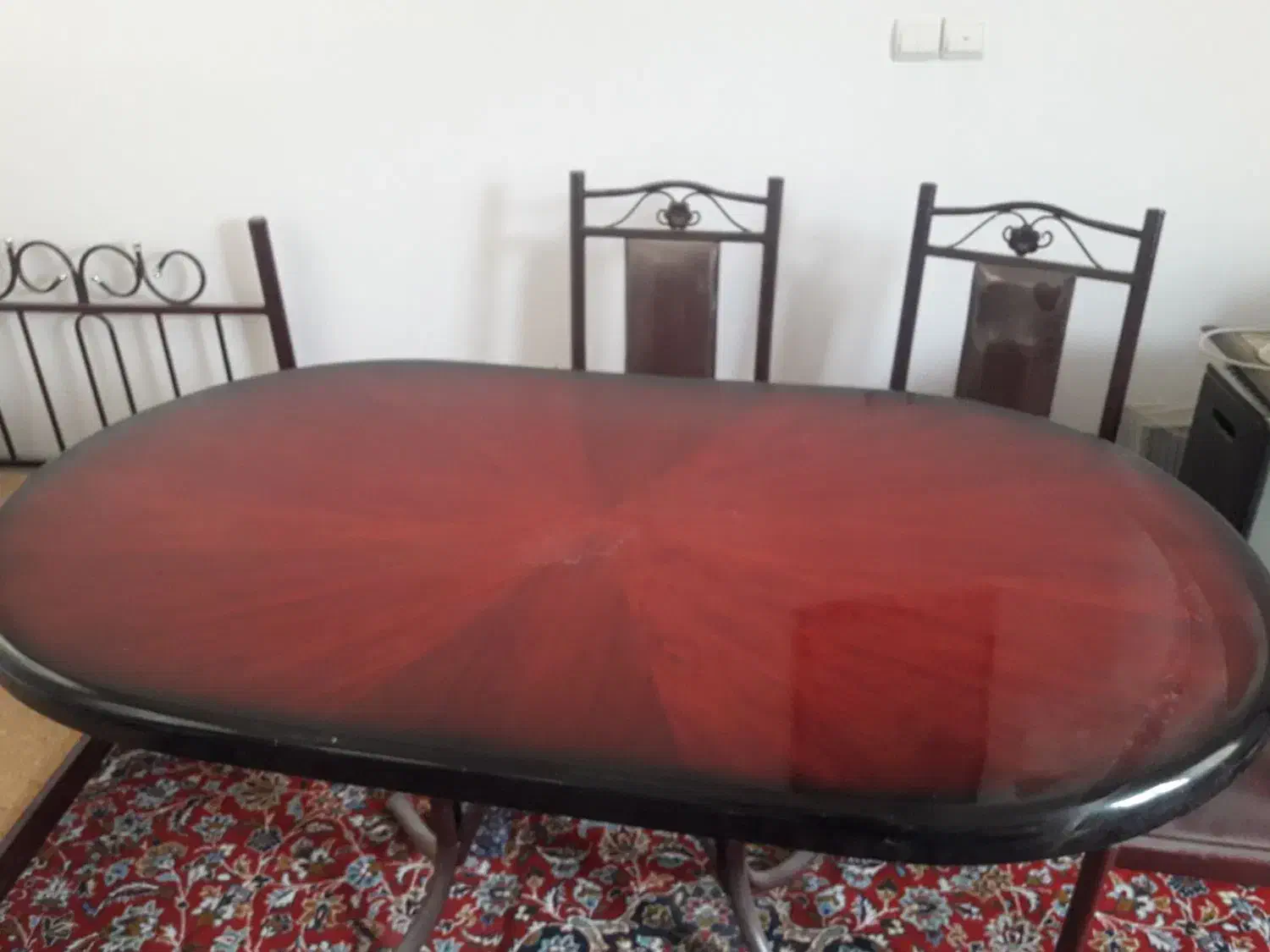 میز و صندلی غذاخوری۶ نفره|میز و صندلی غذاخوری|قم, بنیاد|دیوار