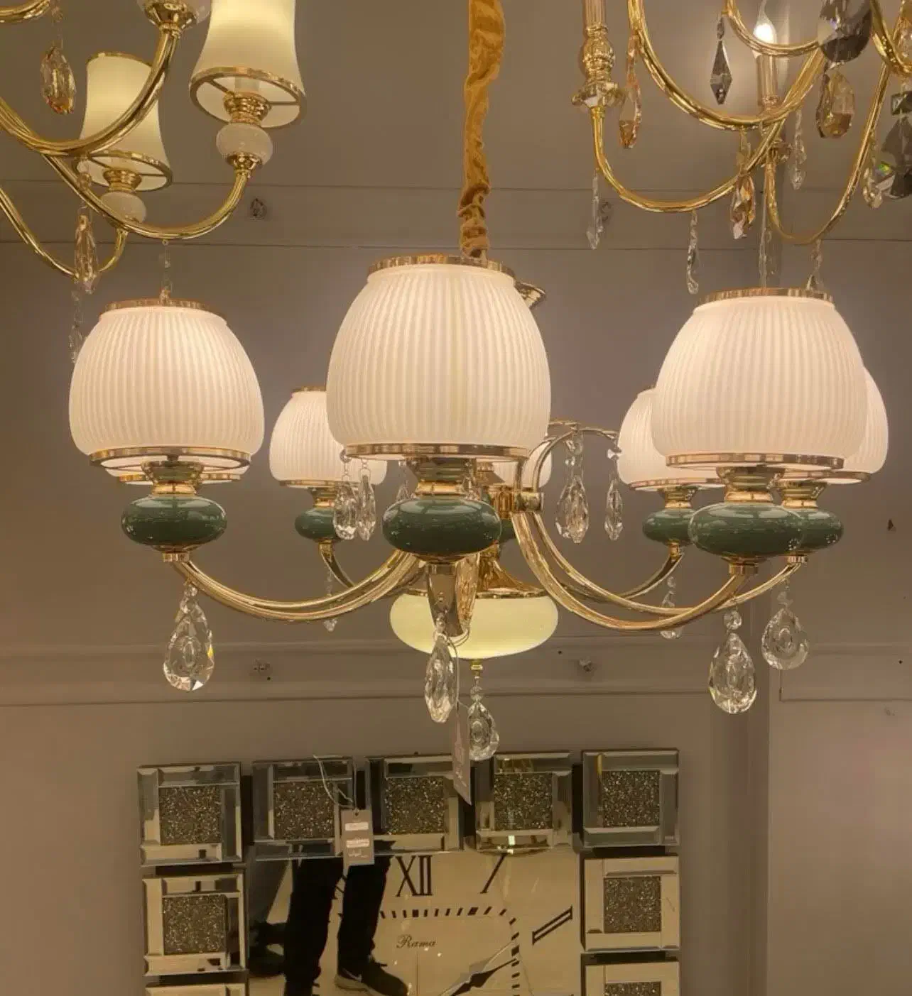 لوستر|لوستر و چراغ آویز|یزد, |دیوار