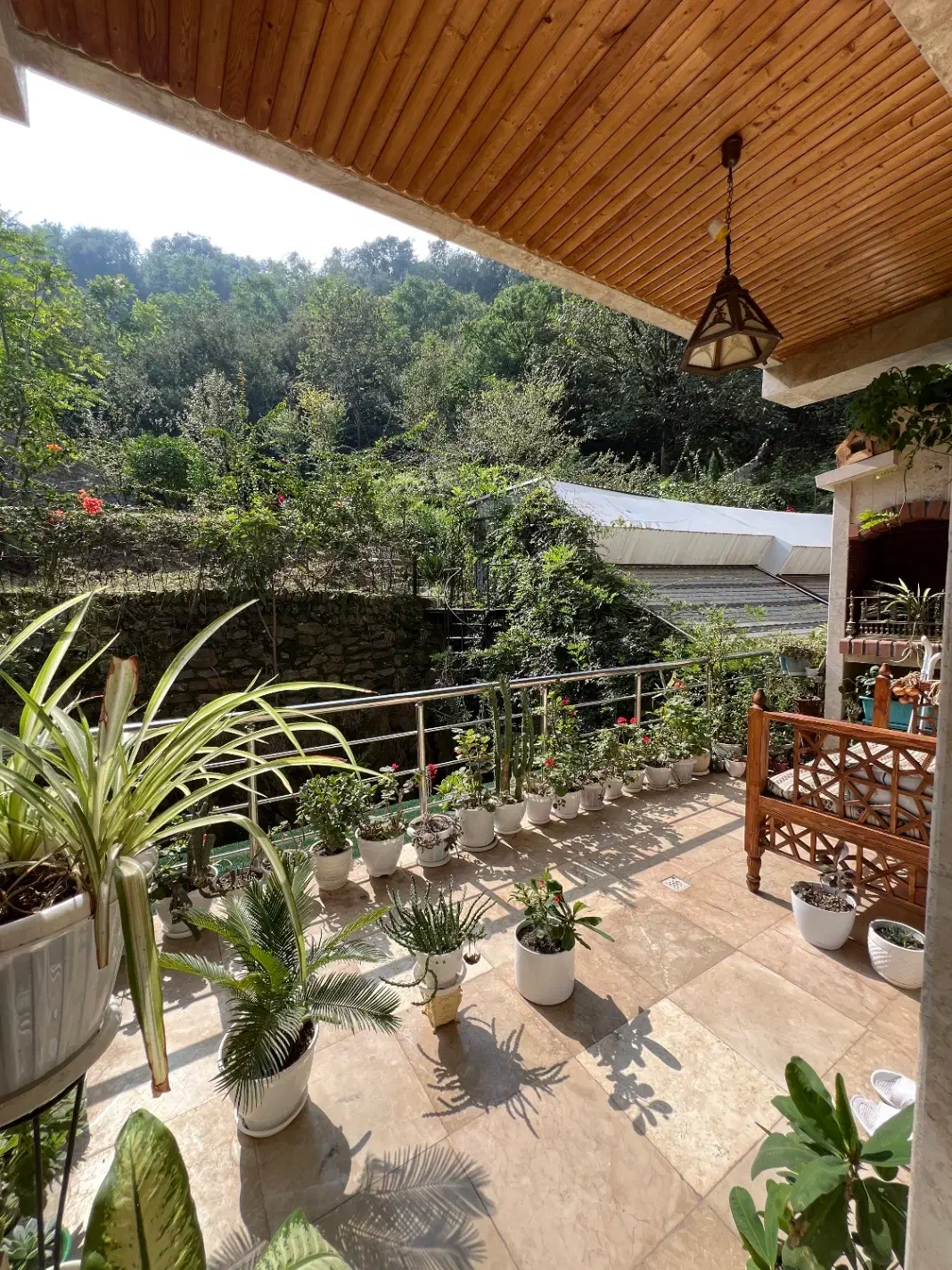 ۲۱۰ متر تراس بزرگ چشم انداز کوه و جنگل/تهاتر|فروش آپارتمان|لاهیجان, شیخ زاهد|دیوار