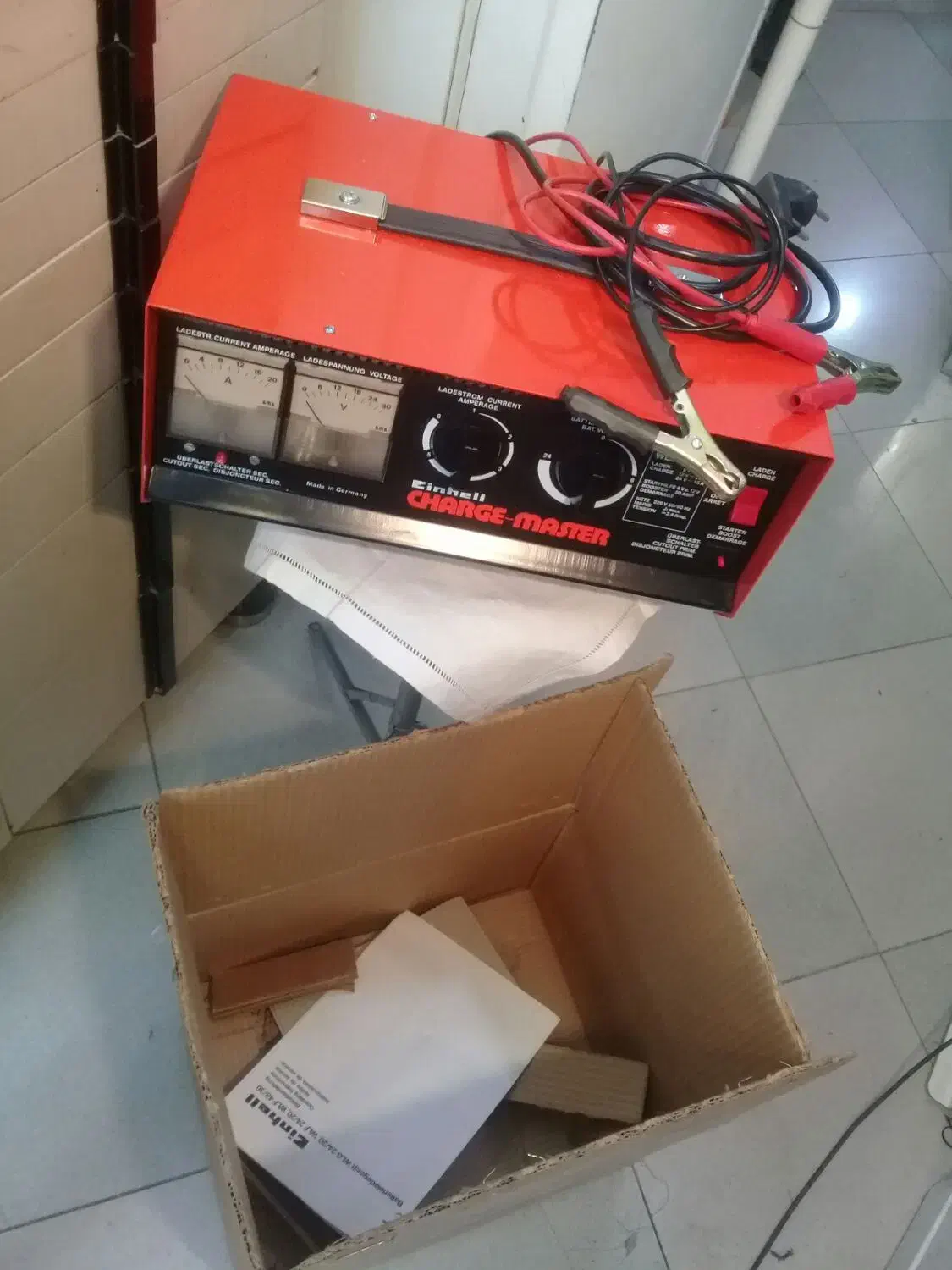 شارژر باطری ماشین قدیمی germani|کلکسیون اشیاء عتیقه|اسلامشهر, مظفریه|دیوار