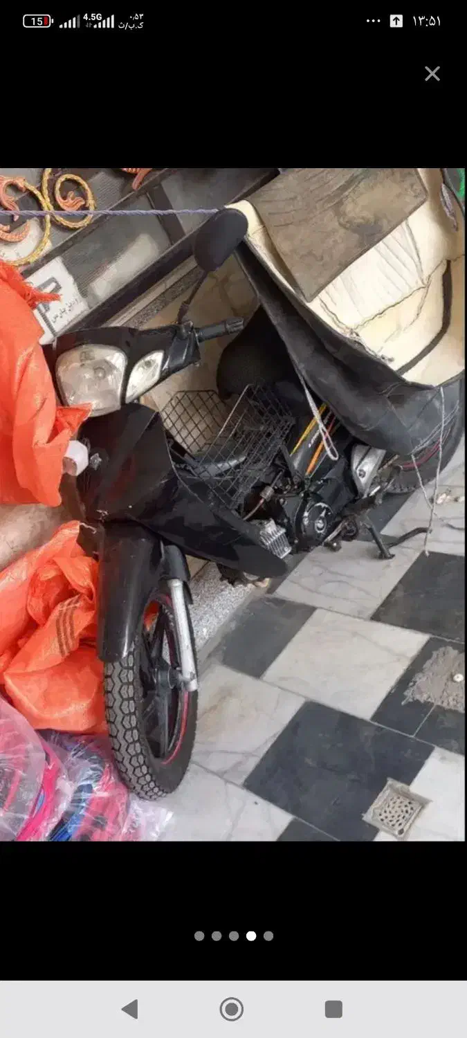 موتور بی کلاچ ویو ۱۲۵ سی سی مدل ۹۱ قیمت مفت|موتورسیکلت|زاهدان, |دیوار