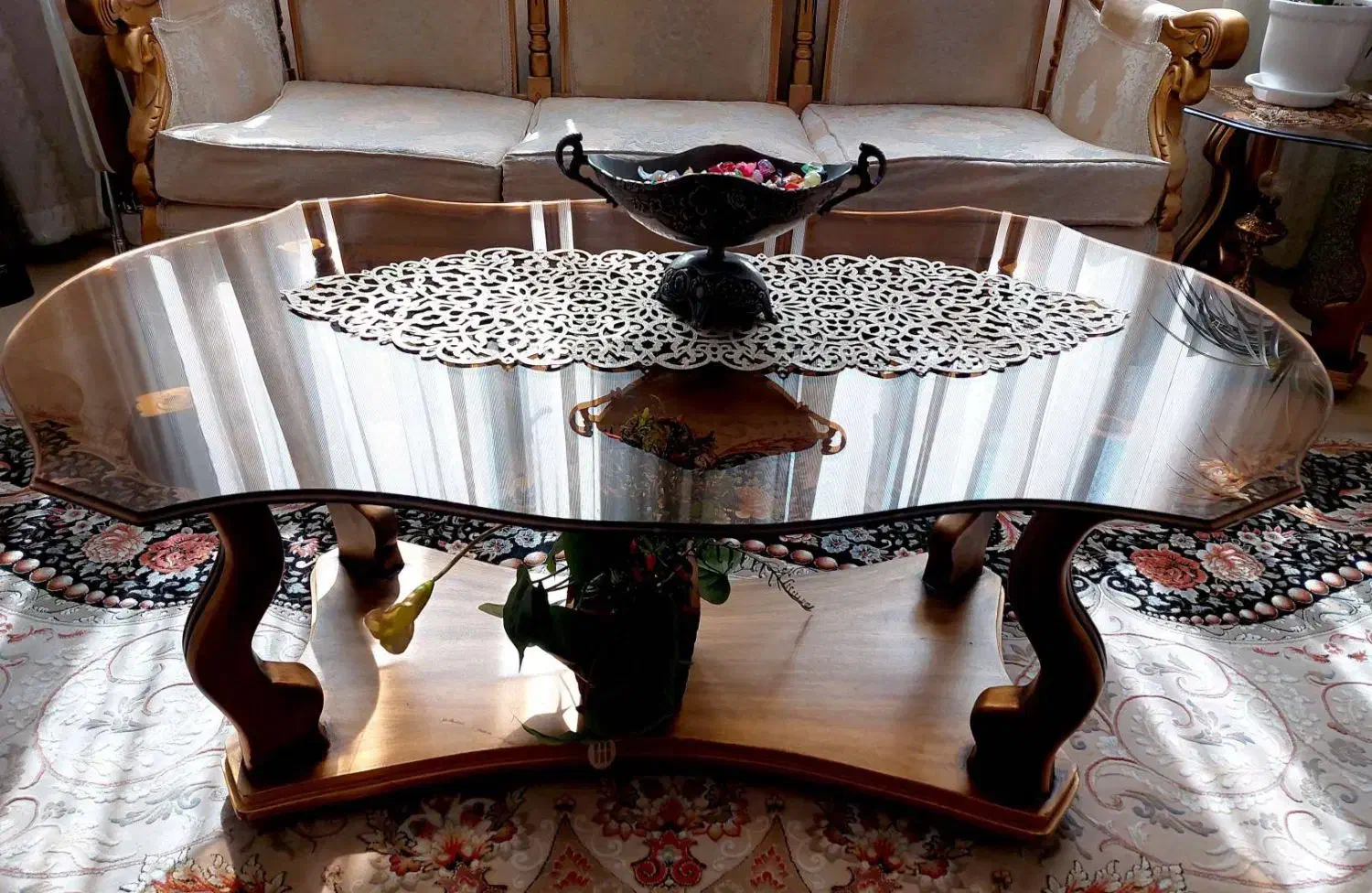 مبل ۷ نفره استیل|مبلمان خانگی و میز عسلی|ری, دیلمان|دیوار