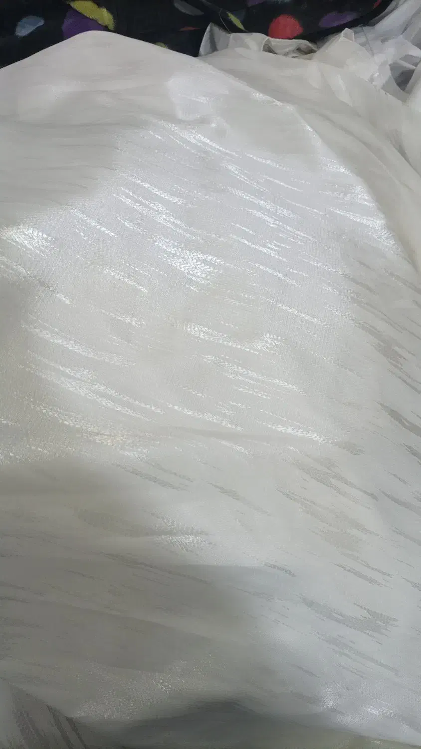 پنج متر پارچه کرپ مناسب پرده|پرده، رانر، رومیزی|شاهین‌شهر, فدک|دیوار