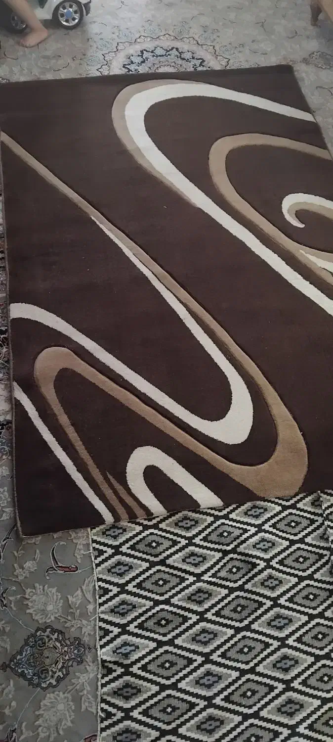 فرش تمیز سالم ۴متری فانتزی|فرش|ملارد, |دیوار