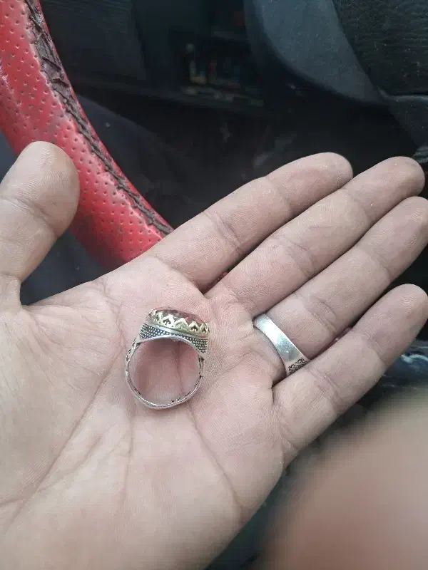 انگشتر نقره خوش ساخت سایز ۹ یا ۱۰|جواهرات|اسدآباد, |دیوار