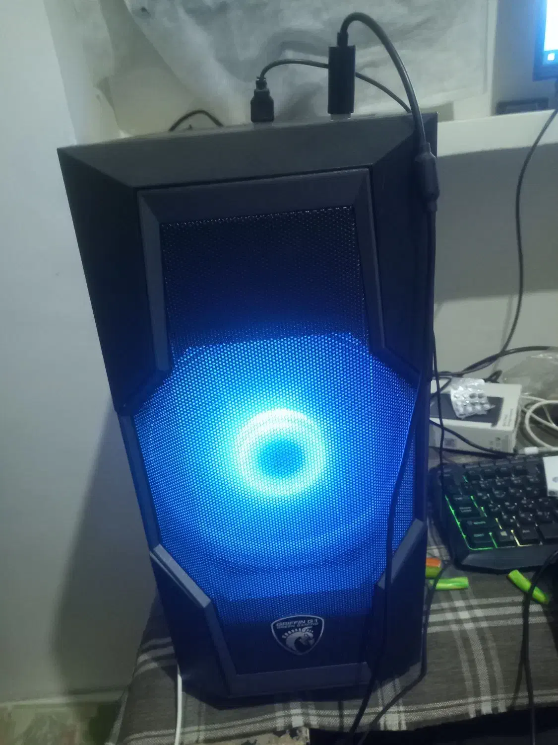 کیس گیمینگ rx580 4 ssd240gb hdd1tra تمیز سالم|رایانه رومیزی|کاشان, بهشتی|دیوار