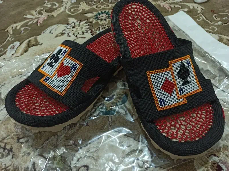 دمپایی زندان بافت|کیف، کفش، کمربند|میانه, |دیوار