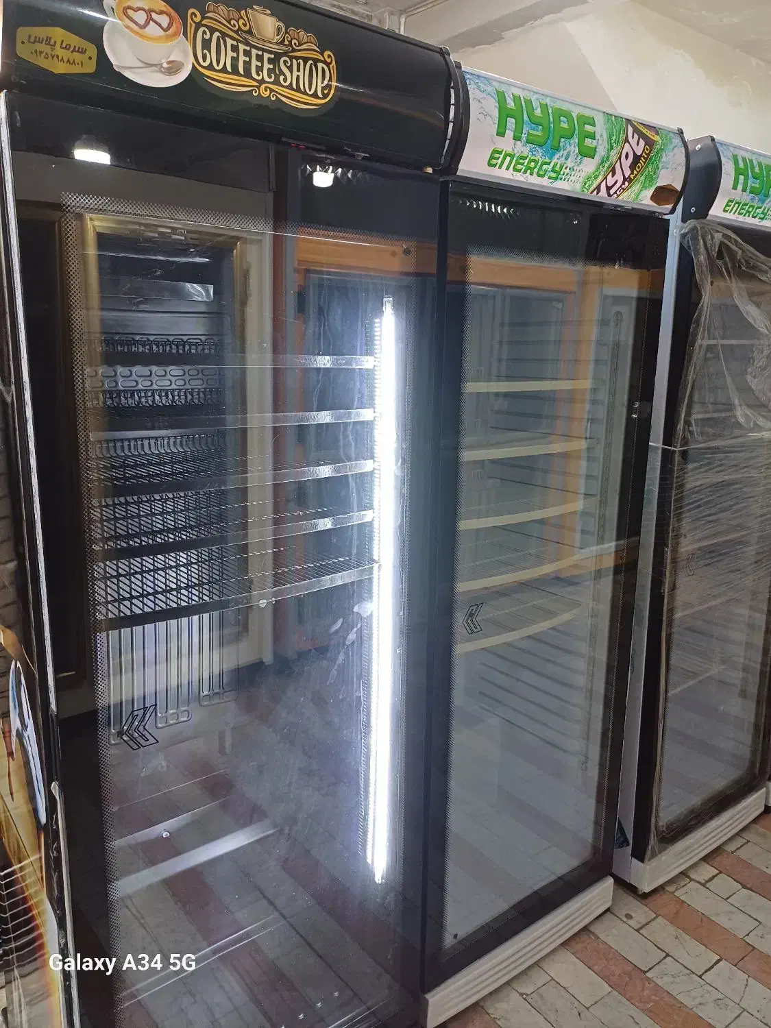 یخچال کارکرده  الکترو استیل داخل مشکی /سفید|فروشگاه و مغازه|مشهد, حجت|دیوار