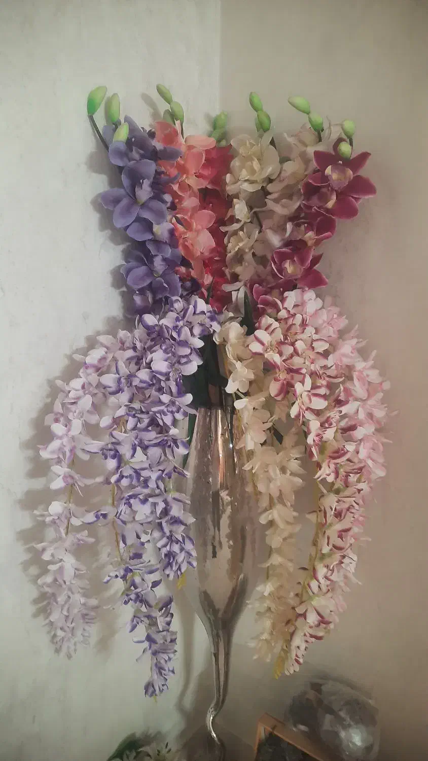 گل و گلدان|گل مصنوعی|رشت, کوی مهر|دیوار