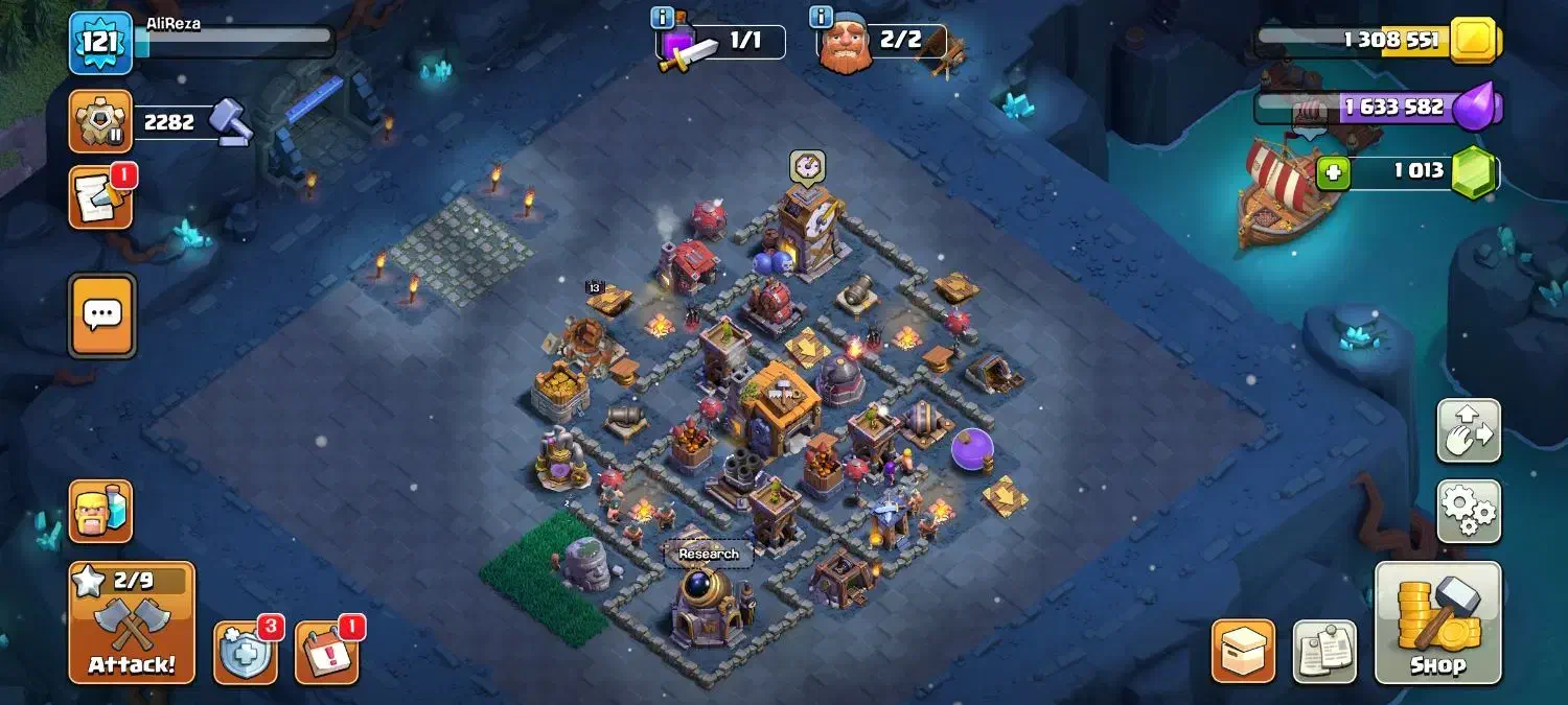 کلش اف کلنز|کنسول، بازی ویدئویی و آنلاین|قائن, |دیوار