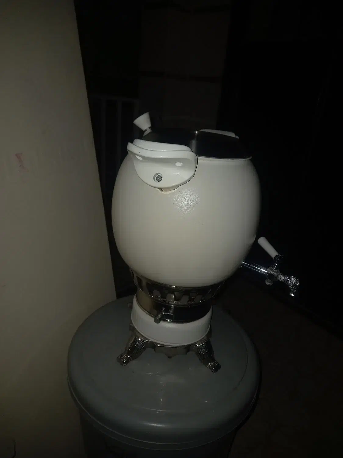 سماور گازی طرح سنگی۵لیتری سالم|سماور، چای‌ساز، قهوه‌ساز|کرج, خرمدشت|دیوار