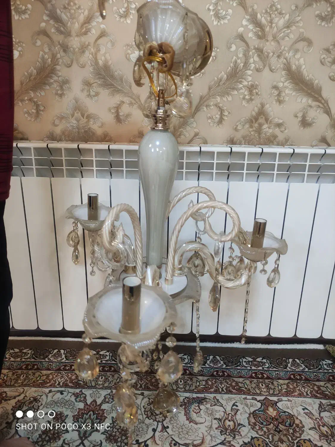 لوستر|لوستر و چراغ آویز|همدان, |دیوار