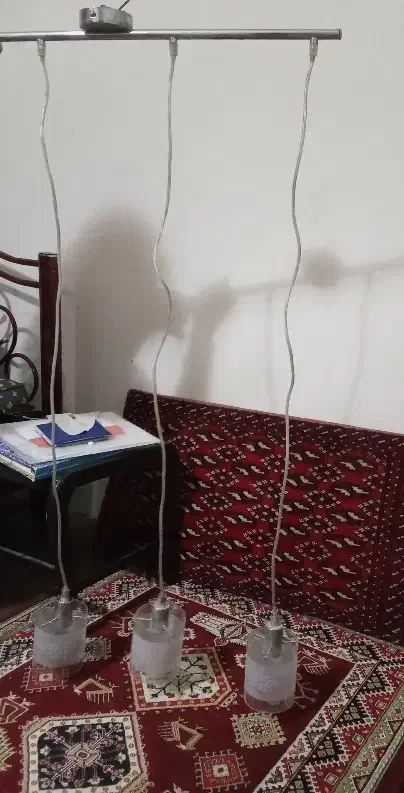 لوستر چهارشاخه|لوستر و چراغ آویز|شیراز, گلشن|دیوار