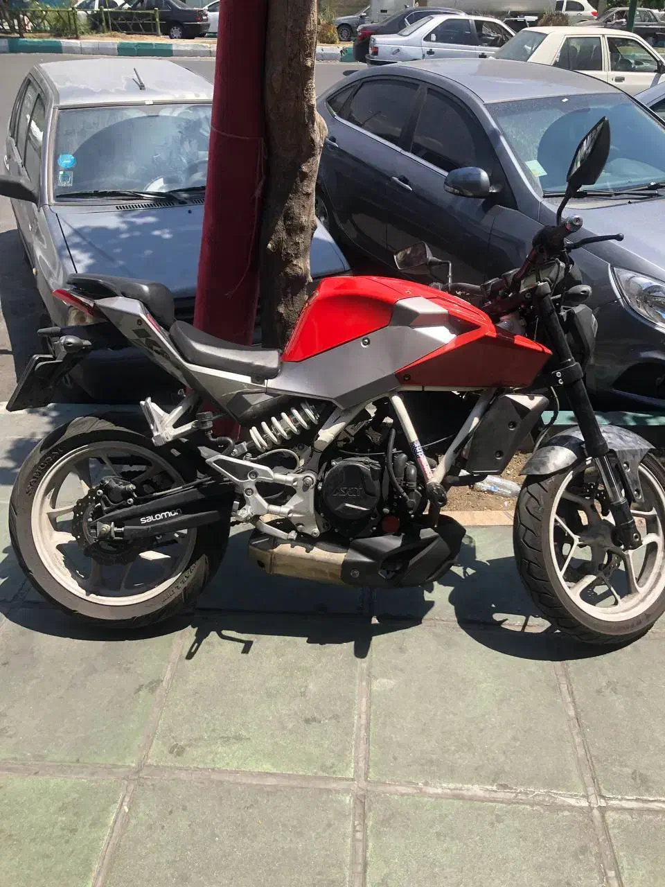 موتور ۲۵۰ تک هیوسانگ اکسیو|موتورسیکلت|تهران, سازمان برنامه شمالی|دیوار