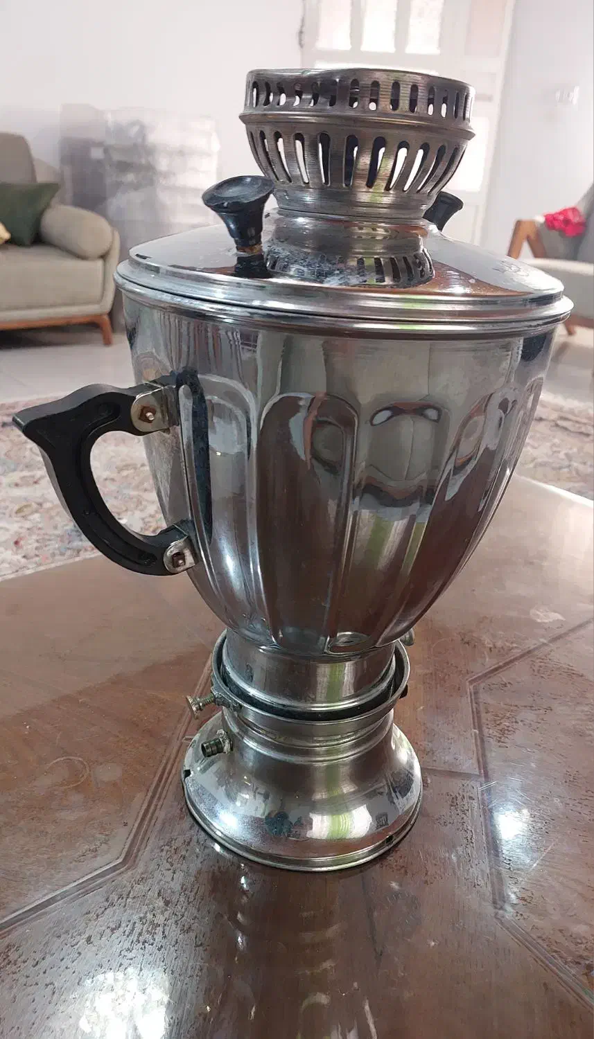 سماور گازی|سماور، چای‌ساز، قهوه‌ساز|نور, |دیوار