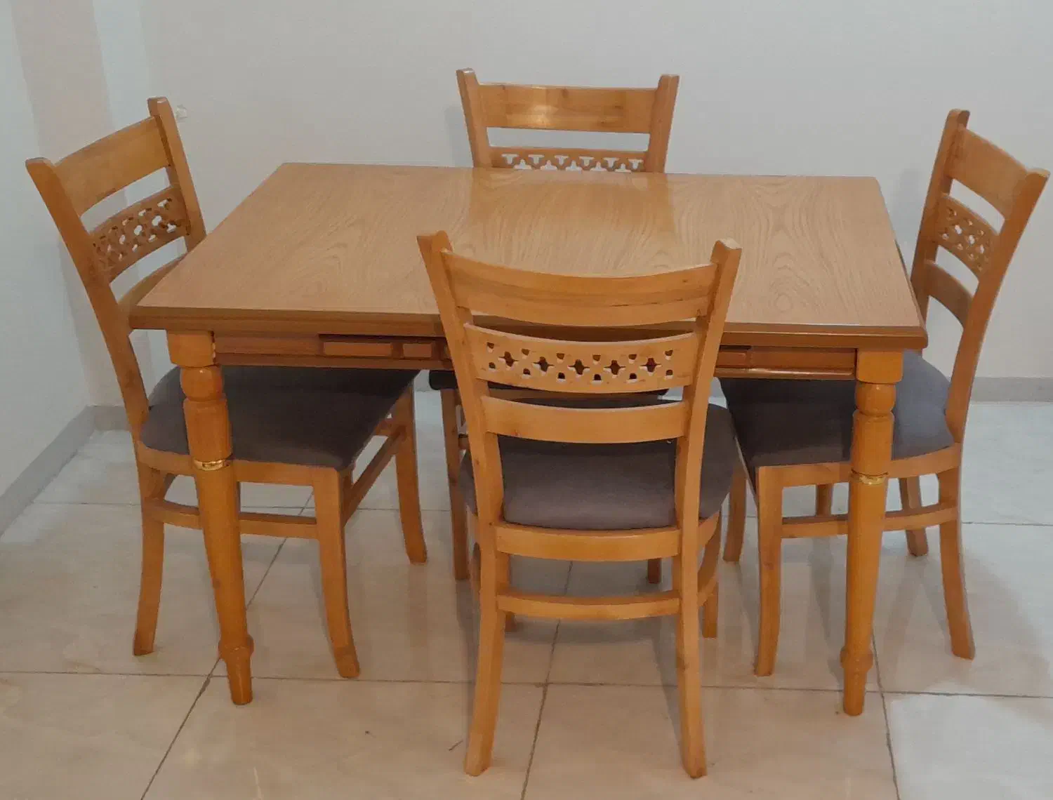 میز نهارخوری چهار نفره|میز و صندلی غذاخوری|تهران, تهرانسر شمالی|دیوار