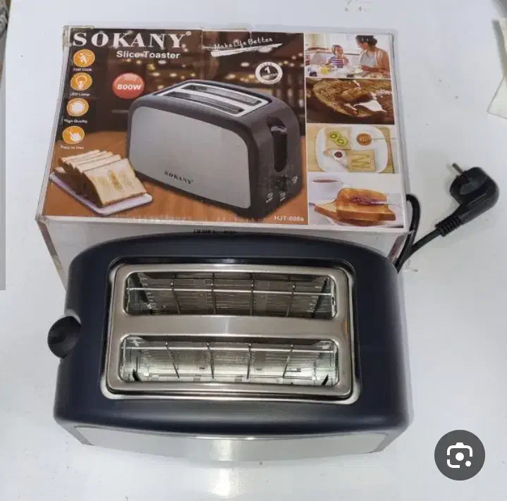 نان تست توستر تمام استیل قدرت بالا کیفیت عالی|اجاق گاز و لوازم برقی پخت‌وپز|اصفهان, خواجو|دیوار