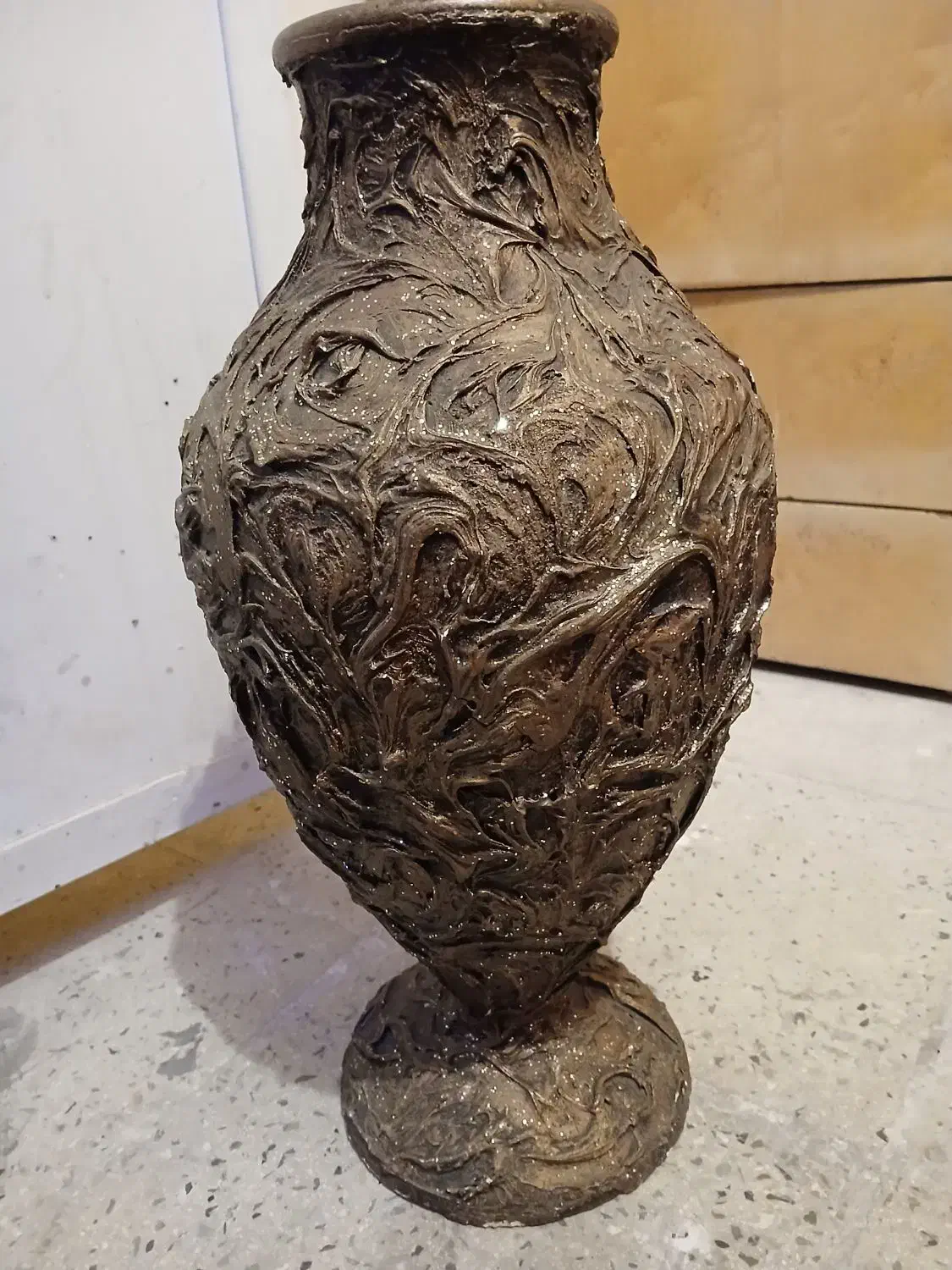 گلدان سفالی|صنایع دستی و سایر لوازم تزئینی|قزوین, |دیوار